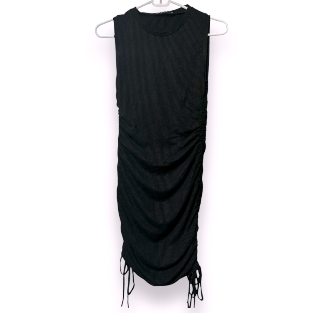 Love Tree Bodycon Drawstring Dress